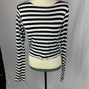 Rag by RD style stripped croptop